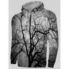 Baum 3D gedruckt Herren Hoodie Casual Muster Trendy Sportswear Herbst Winter Tasche Pullover Lange Ärmel