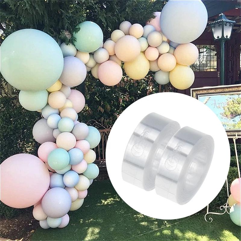 5pcs Balloon Accessories Balloon Chain Ribbon Dot Wedding Party Birthday Background Decoration Balloon Chain Balloon Supplies