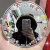 Travel Po Wide-Angle Lens Travel Reflective Mirror Round Zoom-In Mirrors Portable Zoom-In Feature Group Po Mirror