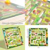 Baby Magnetic Maze Games Montessori Toys Balance Pen Control Track Board Logical Thinking Brain Game Early Education Travel Toys