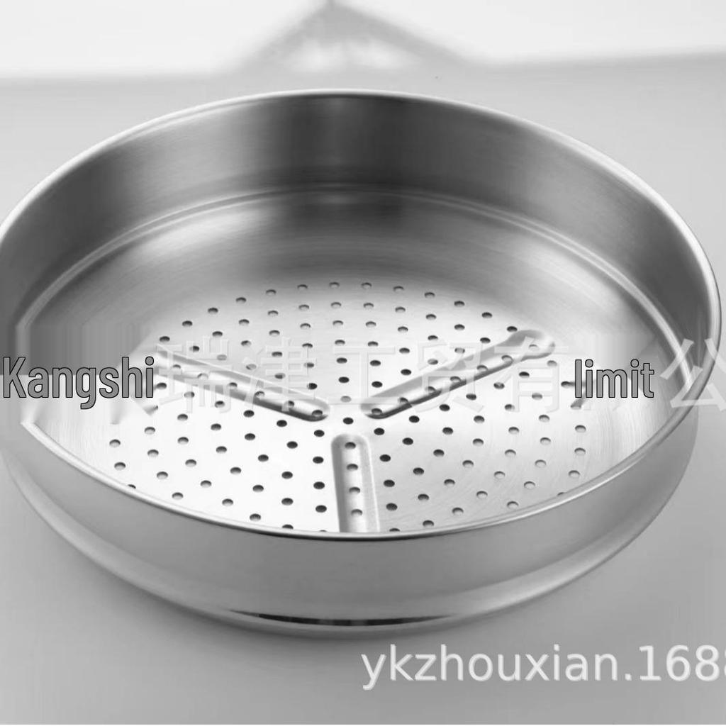 Stainless Steel Multi-Layer Steamer for Buns & Vegetables, Compatible with Gas Stoves