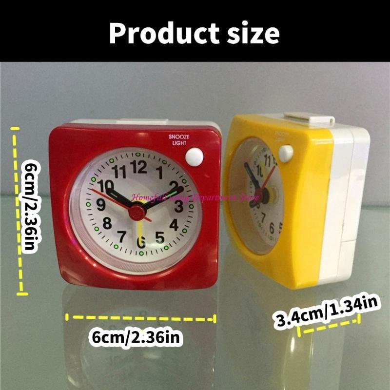 Convenient And Fashionable Alarm Clock Bedsides Table Clock For Accurate Timekeeping On Travel Easy-to-Read Display