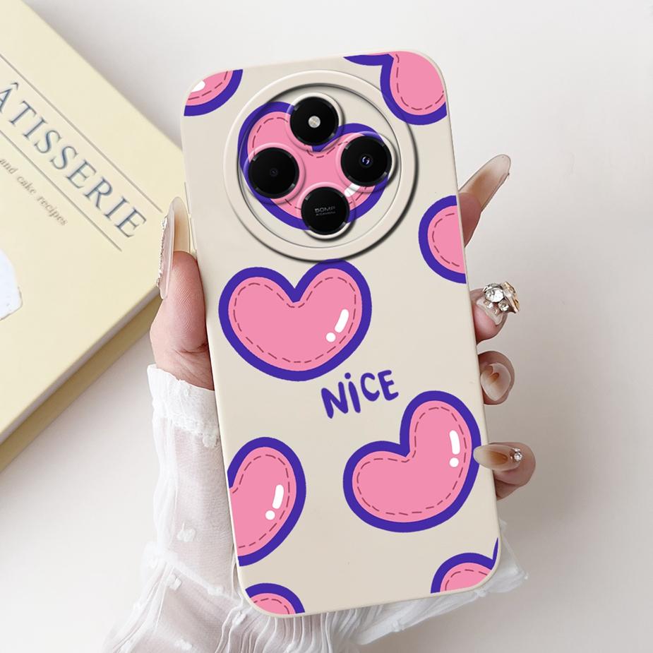 Für Xiaomi Poco C75 Hülle Stilvolle Kunstbemalte Abdeckung Weiche Silikon Stoßfeste Handyhülle Für Xiaomi Poco C75 PocoC75 Fundas Bumper