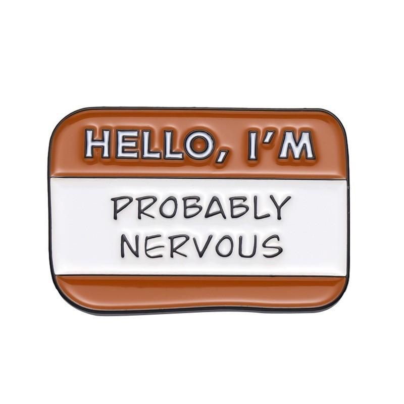 Kreatywny Kolorowy Zestaw Odznak z Literami Urocze Metalowe Broszki Do Czarujących Akcesoriów