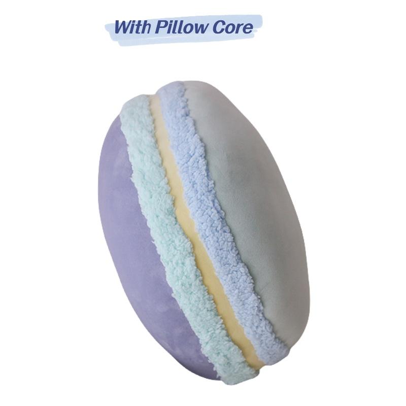 Nordic Valentine's Day Macaron Color Cookie Pillow For Home Decoration Sofa And Bed