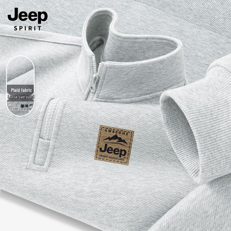 

JEEP SPIRIT Men s 2025 Casual Graphic Sweatshirt 2XL