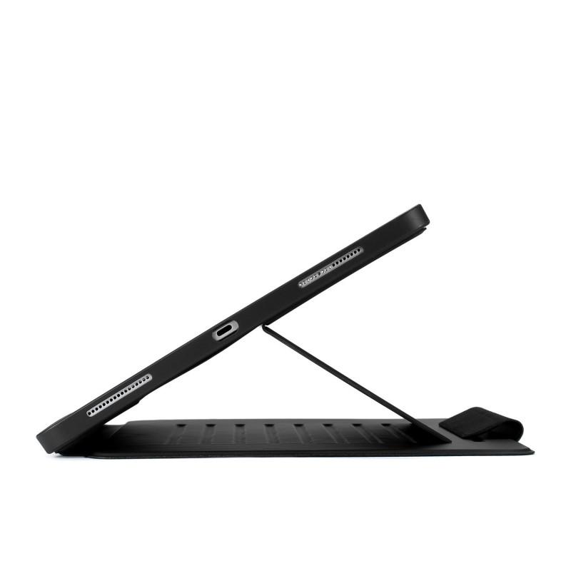 Multi-Angle Stand Case IPad Pro 11 Inch 10th Gen With Pen Slot PU Leather Cover Sleep Wake Support