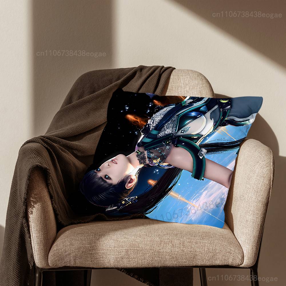 Game S-Stellar B-Blade Pillow Case Living Room Sofa Cushion Cover Suitable For Home Bedroom Decoration And Protector