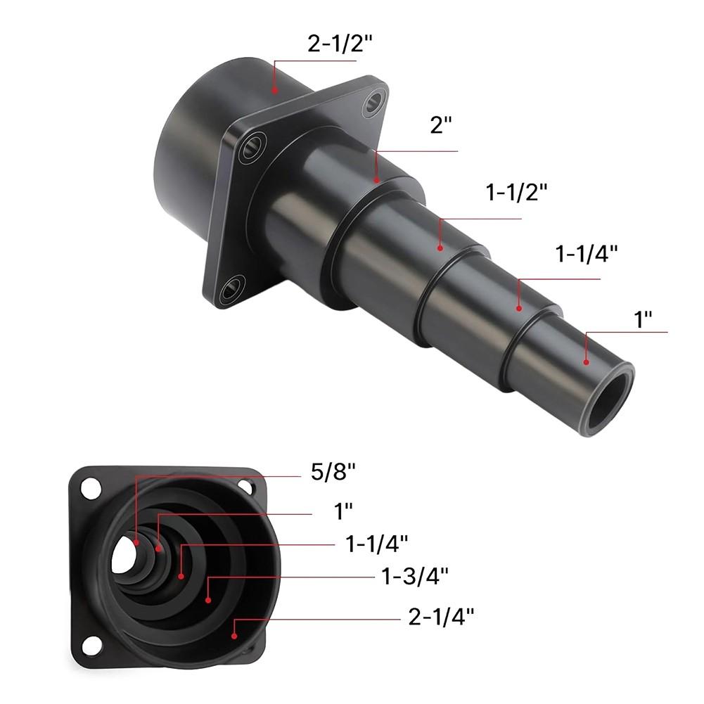

Custom Cut Shop Vacuum Tool Adapter Wet/Dry Vacuum