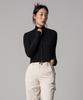 DICKIES Women'S Slim Fit Mock Neck Knit Black
