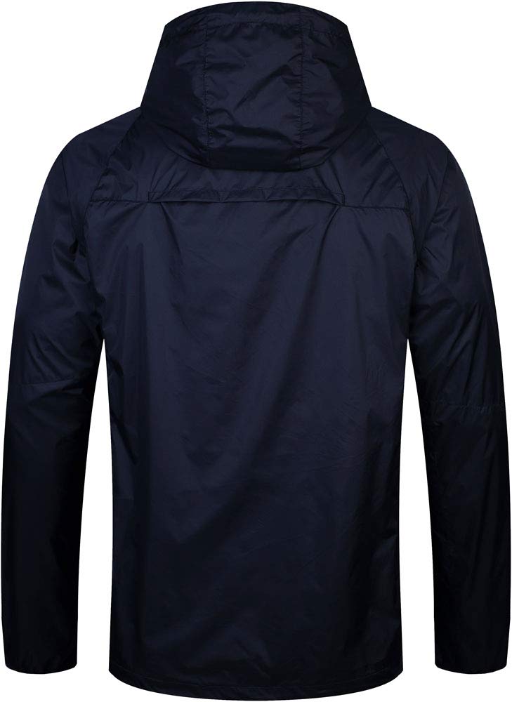 Kelme Wind Jacket (WIND-JAKET), Black X Neon Yellow, Size L, 3881211