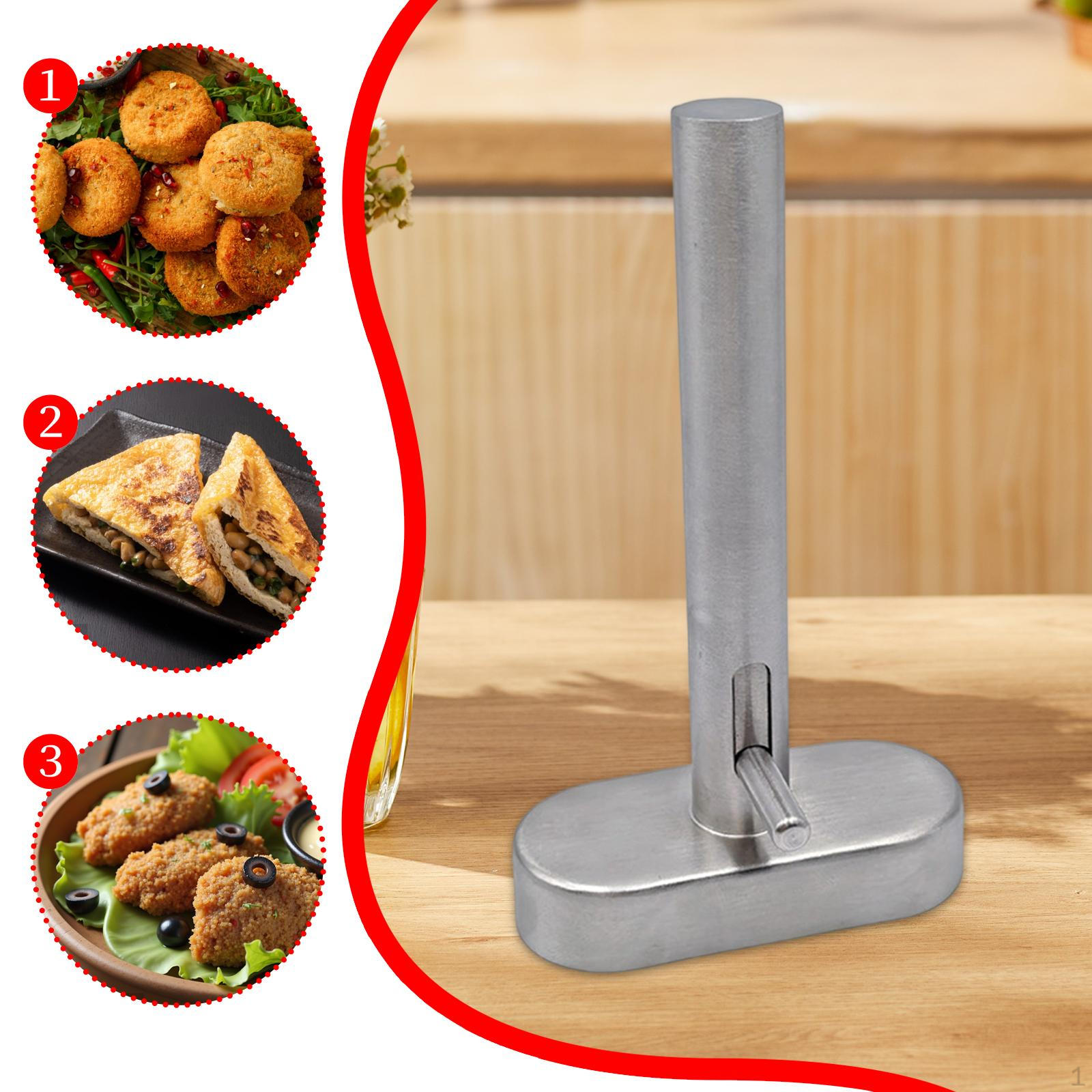 

Falafel Maker Kitchen Tool Oval Bowl Sturdy, Easy to Clean, Premium Durability, Portable,
