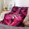 Custom 1pc Name Fiery Storm Blanket, Soft And Comfortable Blanket, Casual Warm, Camping Travel Blanket, Birthday Gift Q91226