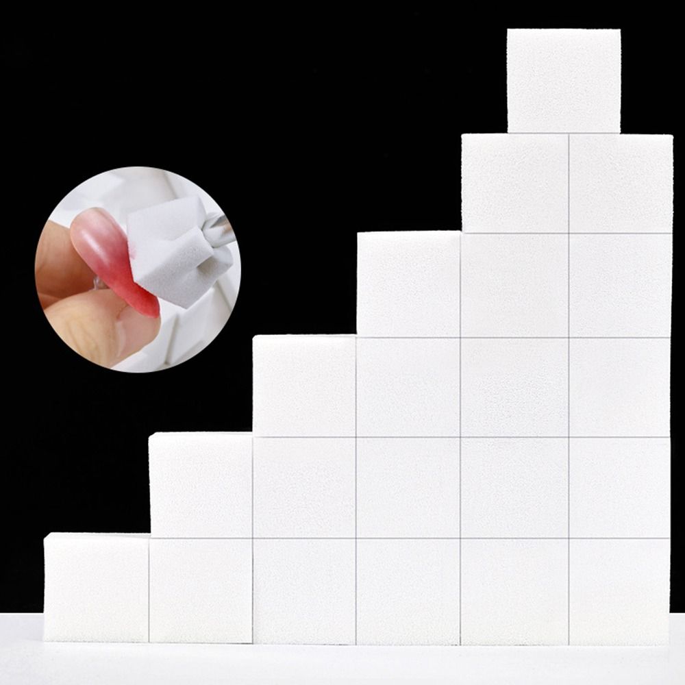 Soft Gradient Nail Sponge Set Coloring Stamping Nails Smudge Nail Brush Tool  Women