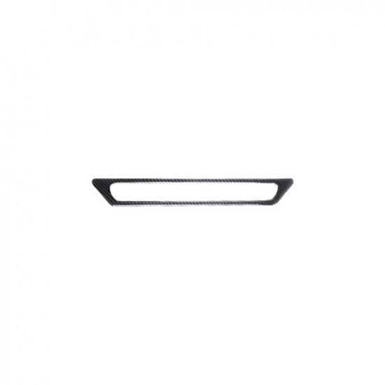 Carbon Fiber Interior Rear Tailgate Brake Light Cover  For Toyota Hilux 15-21