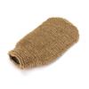 Natural Back Scrubber with Glove Body Cleaning Strap Hemp Back Rubbing Tool for Deep Cleaning Skin Relax