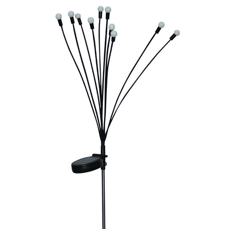 Wind-Powered LED Firefly Solar Garden Light – Outdoor Waterproof Decorative Lawn Light for Camping Atmosphere