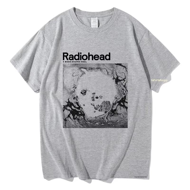 2025 Graphic Women T Shirt Classic High Quality T Shirts Shaped Pool Men T Shirt Radiohead Women Harajuku Vintage