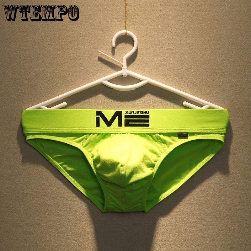 Men's Bikini Briefs Cotton Blend Breathable Underwear Elastic Waistband Comfortable Low-Rise for Daily & Gym