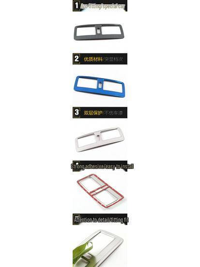 Rear Row Air Outlet Decorative Frame for GS4 Plus