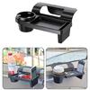 Car Accessories Organizers with Secure Cup Holder and Phone Slot Hanging Storage Bracket Rack for Side Door Convenience