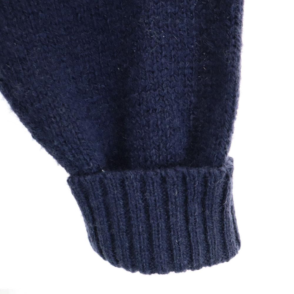 Polo by Ralph Lauren wool Long sleeve sweater M Navy knit Men's Used