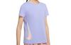 T Shirts Women's Light Thistle Purple Crew Neck Moderate Straight Fit CZ3871-576
