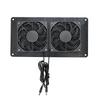 12W Fan Computer Plastic and Monocrystalline Silicon Construction Easy Tool Installation for PC Components
