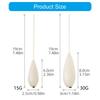 15g/30g Fly Fishing Rotating Float Acrylic Large Float Buoyant Fishing Float Controller For Long Distances Easy to Use