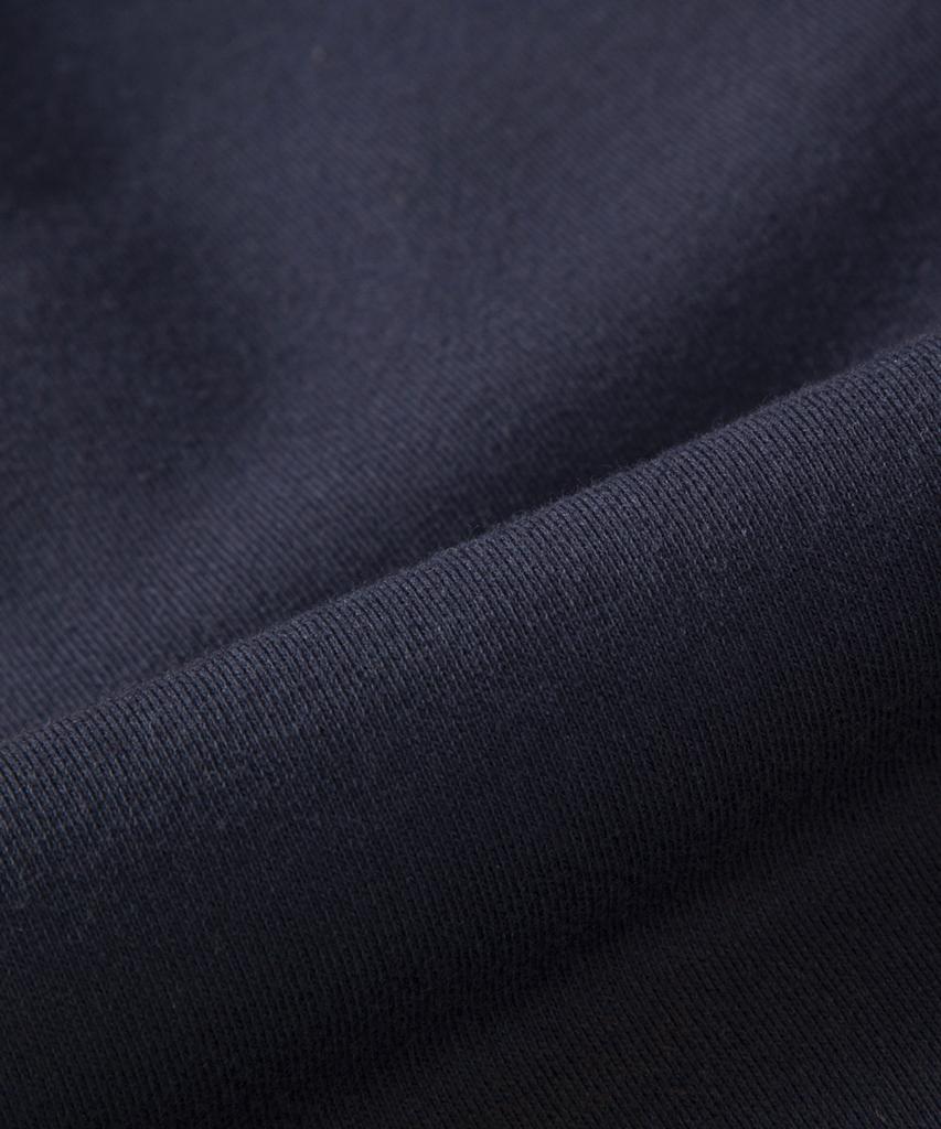 TONSIL Pintuck Washed Long Bermuda Pants Navy