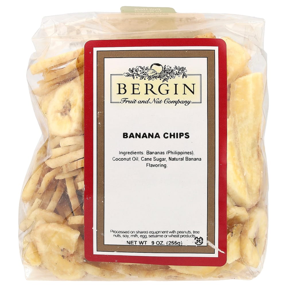 Bergin Fruit and Nut Company Banana Chips 255g (9oz)