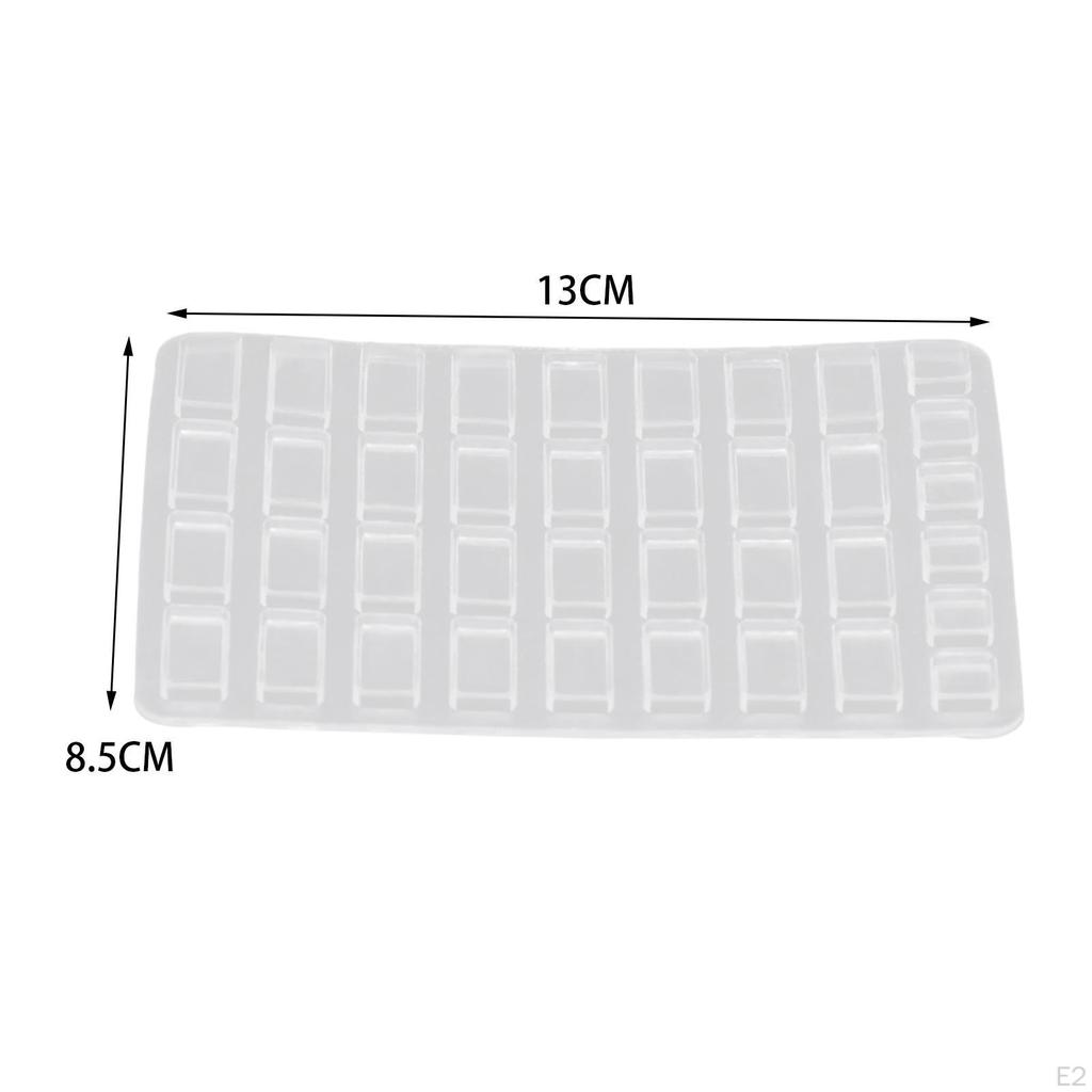 Dollhouse Wall Brick Mold Easy To Use Flexible Handmade Tear Resistant Mini Silicone for