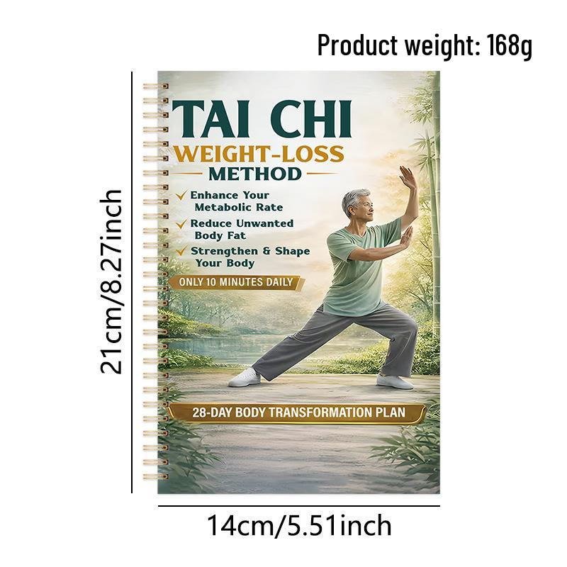 Tai Chi Walking Plan: 28-Day Journal for Seniors