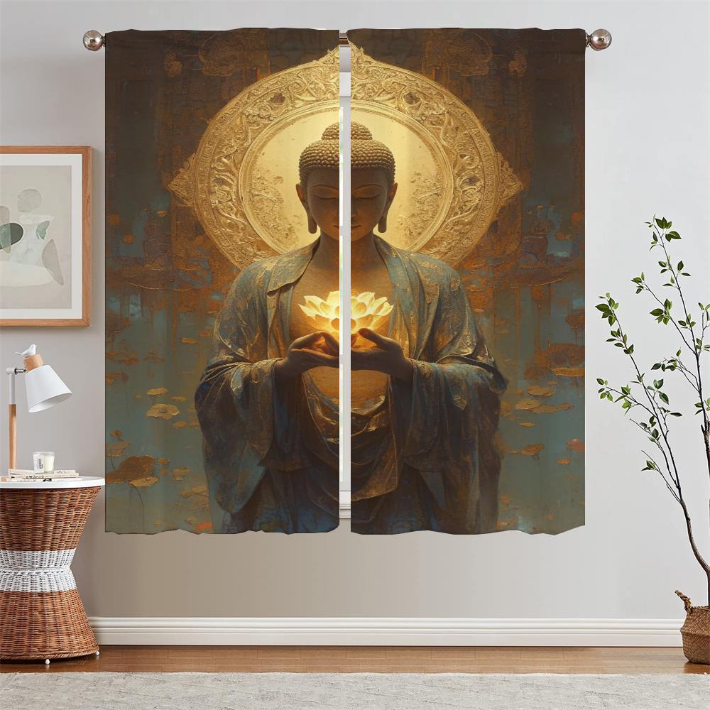 

As One Wishes Window Curtain Living Room Curls White Curtains for Rooms Blind Bedroom Blackout Curtains 2 Pcs Set Partition the W50xH70cmx2pcs-CL