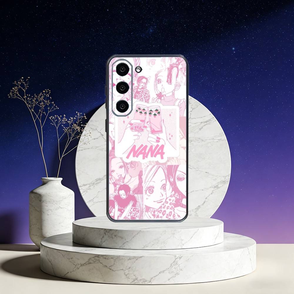 A-Anime N-NaNa O-Osaki Phone Case For Samsung Galaxy A73,A72,A71,A70,A53,A52,A51,Others Soft Black Cover