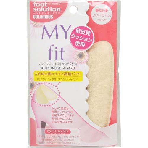 

Columbus Foot Solutions Накладки My Fit для предотвращения скольжения обуви, бежевые, 1 пара (2 накладки)