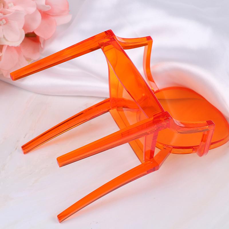 Plastic Toys House Decor Dollhouse Furniture 1/6 Doll Armchair Dinning Room