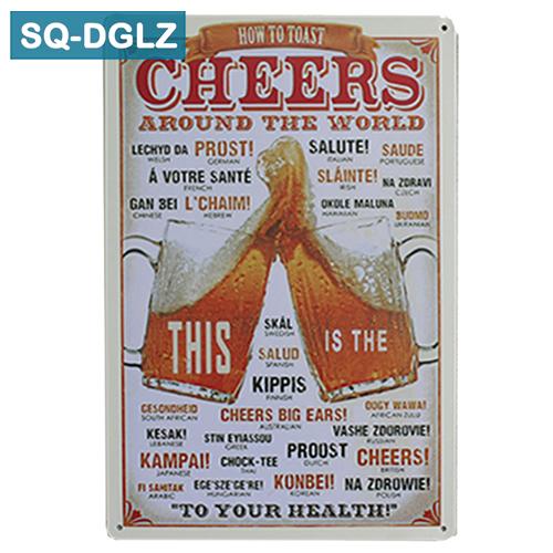 [SQ-DGLZ]Hot GROUP THERAPY PRACTICED HERE Metal Sign Vintage Metal Plates Cafe Pub Club Home Wall Decor Tin Signs Retro Plaque