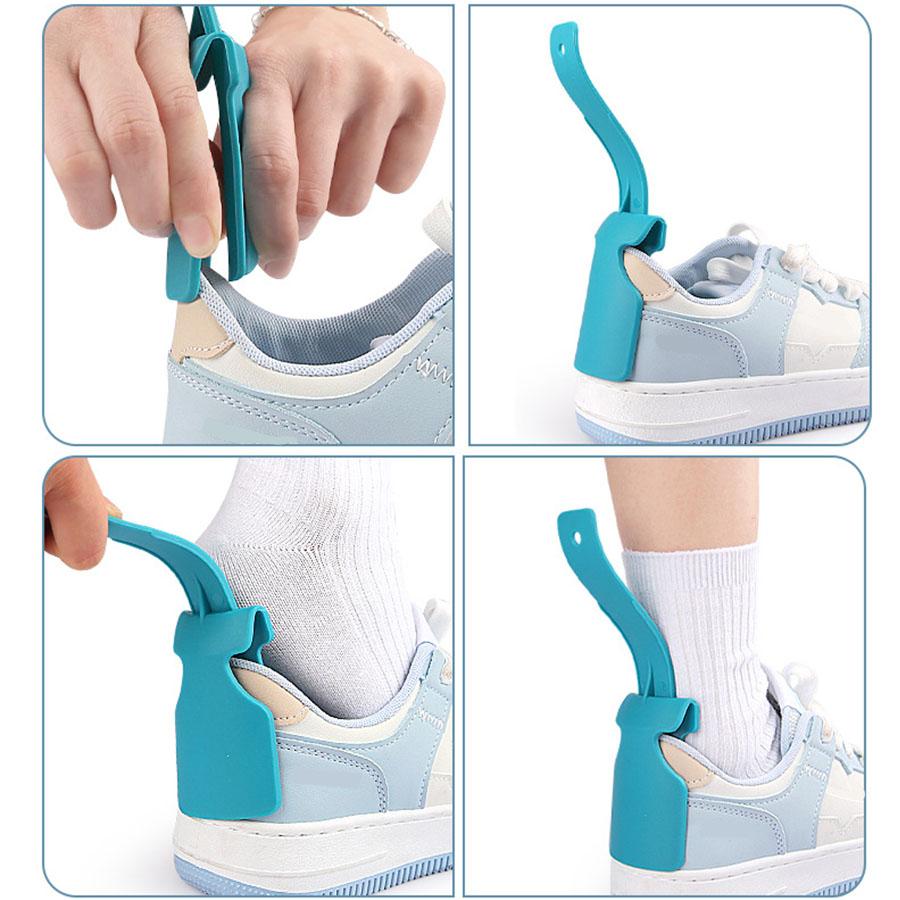 Lazy Shoe Puller, Shoe Lifting Device, One Step Stepping on Shoes,  Creative Small Shoe Puller, Shoe Slippers