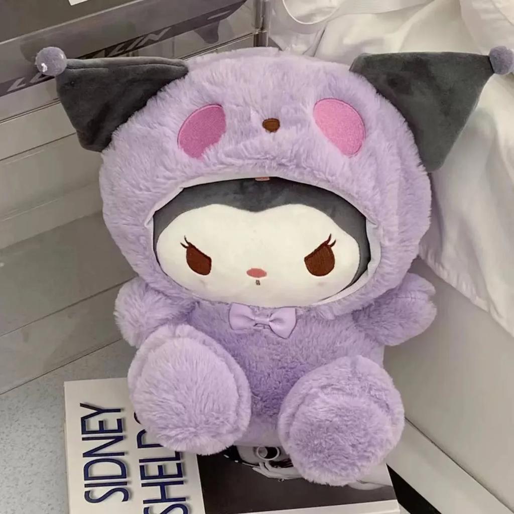 25Cm Anime Kuromid Plush Toys Kawaii Mymelody Cinnamorol Plush Soft Stuffed Animals Doll Plushie Pillow Xmas Gift Decor