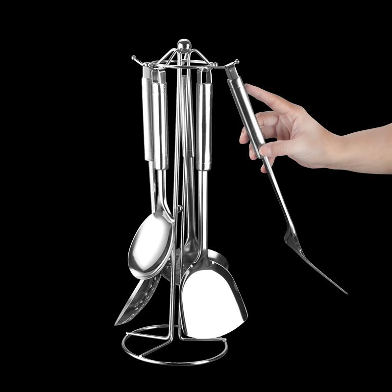 Adneny 6-teiliges Edelstahl Küchenhelfer-Set