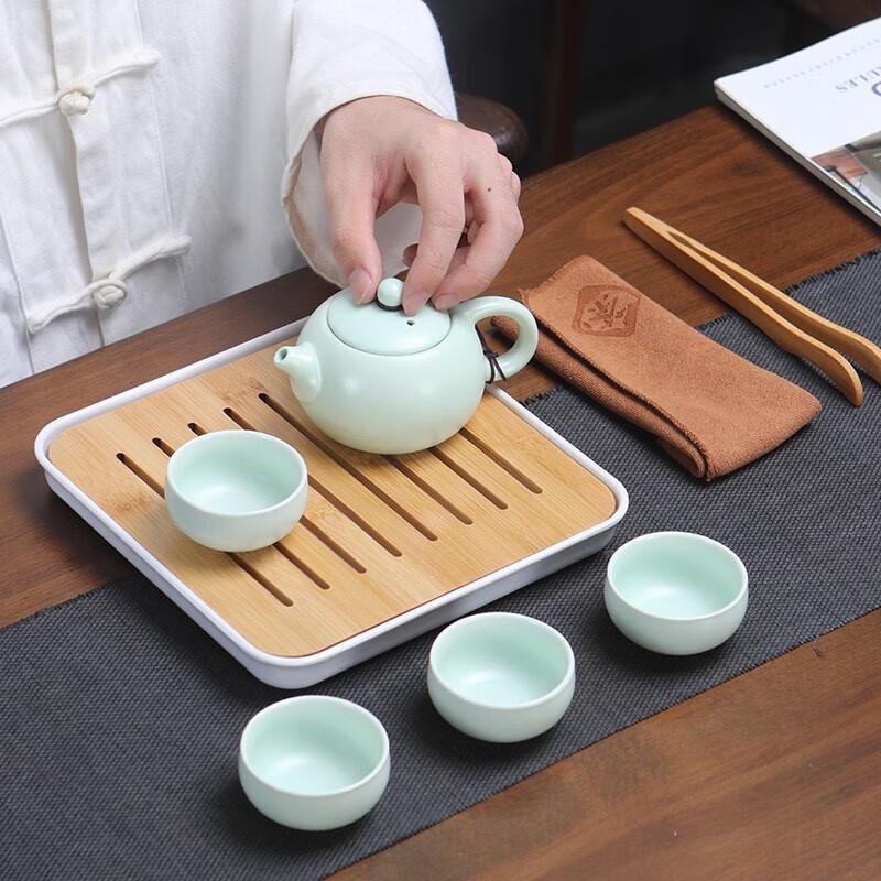 Portable Ceramic Gongfu Tea Set