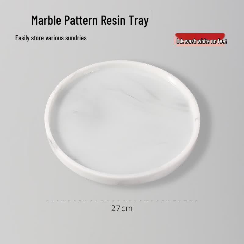 

Marble Pattern Resin Bathroom & Vanity Tray