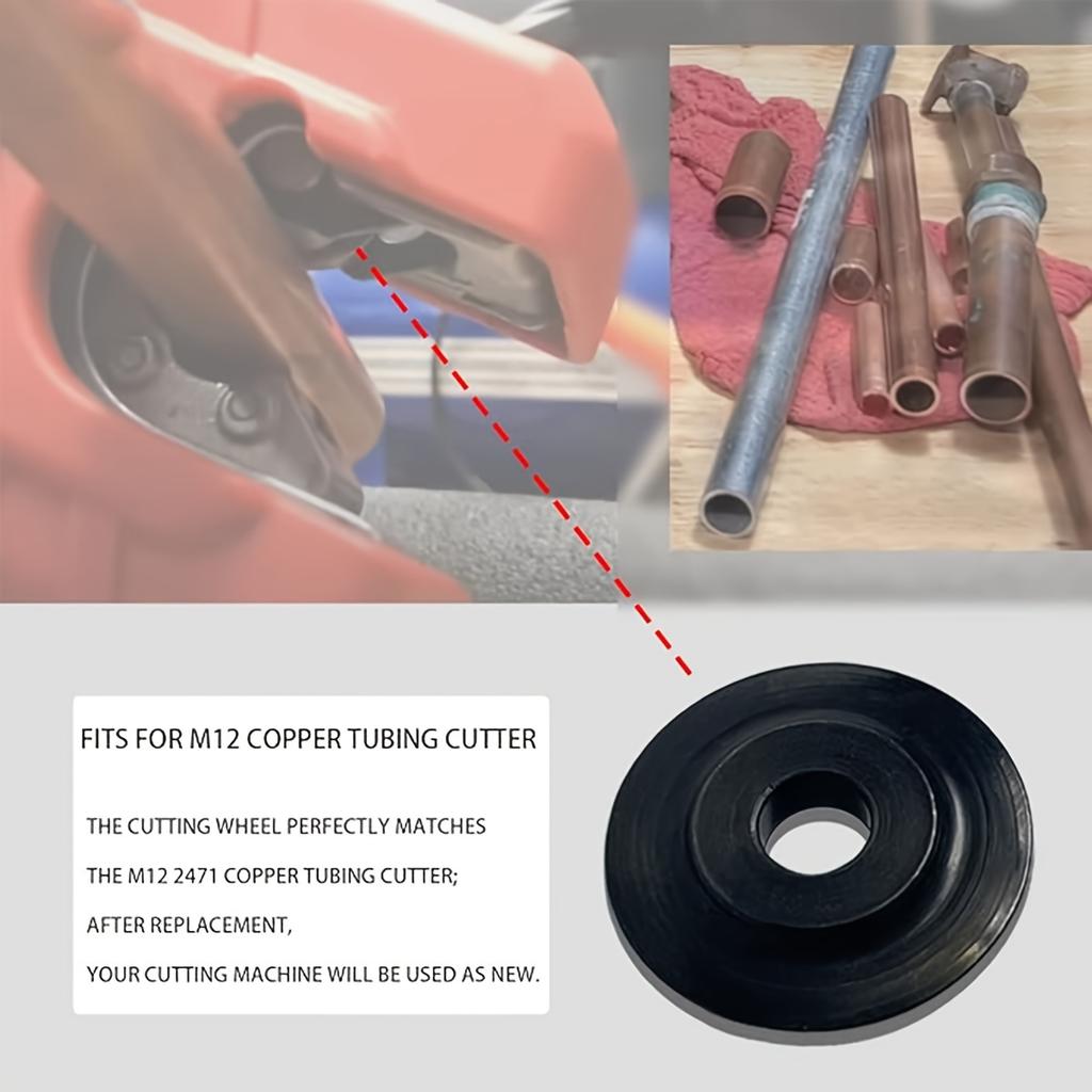 1/3 Stück Ersatzrad, Ersatzrad für Rohrschneider, Kupferrohrschneider, Rohrschneiderklinge, Ersatzrad für Schlauchschneider