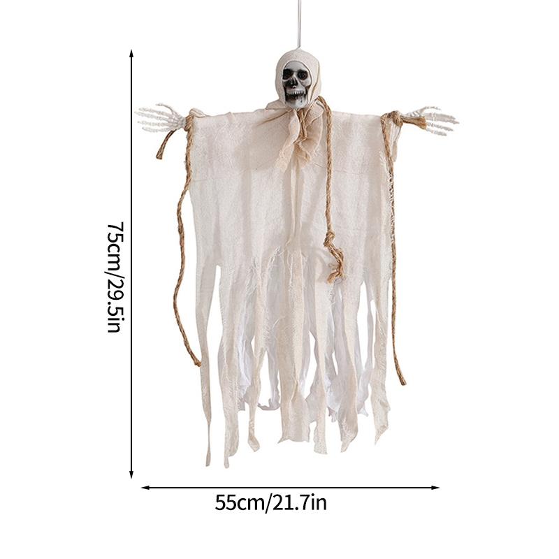 Halloween Party Decor Halloween Hanging Horror Skull Hanging Ornament Haunted House Outdoor Scary Prop Mexico Day of The Dead