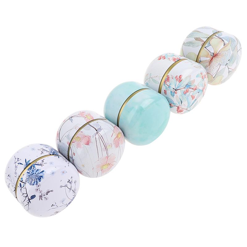 Tea Containers Candle Cans Candy Snacks Small Round Cans Mini Portable Tin Cans Packaging