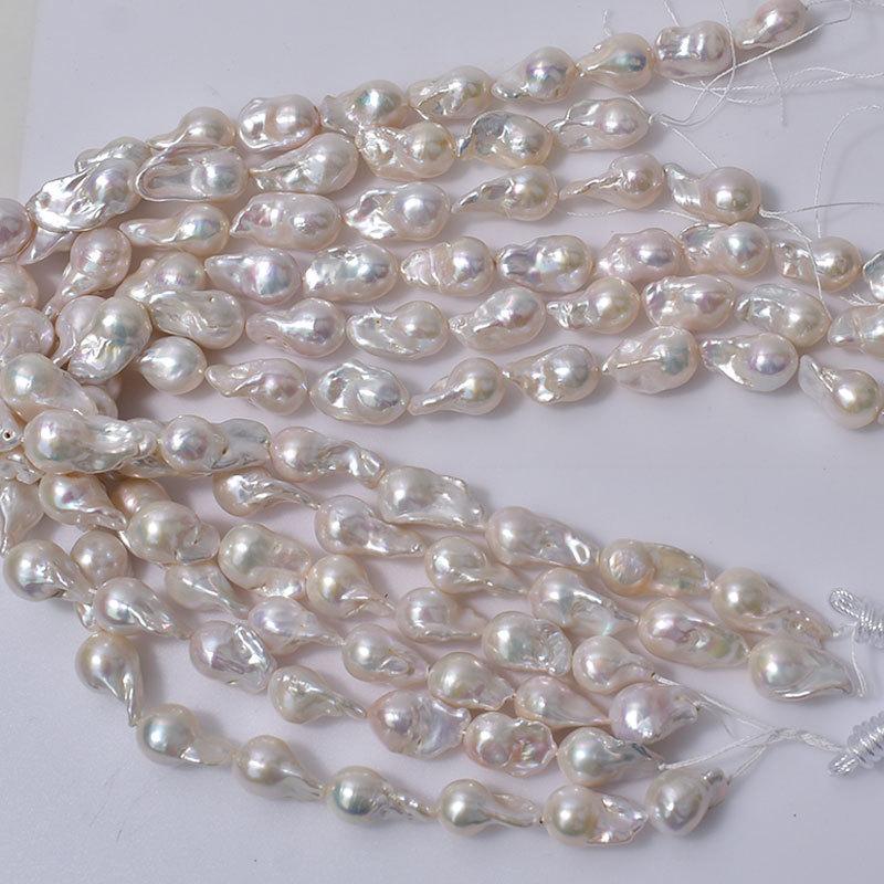 1Strand Irregular Baroque Pearl 15x20mm For Jewelry Making DIY Necklace Bracelet Earrings Accessory