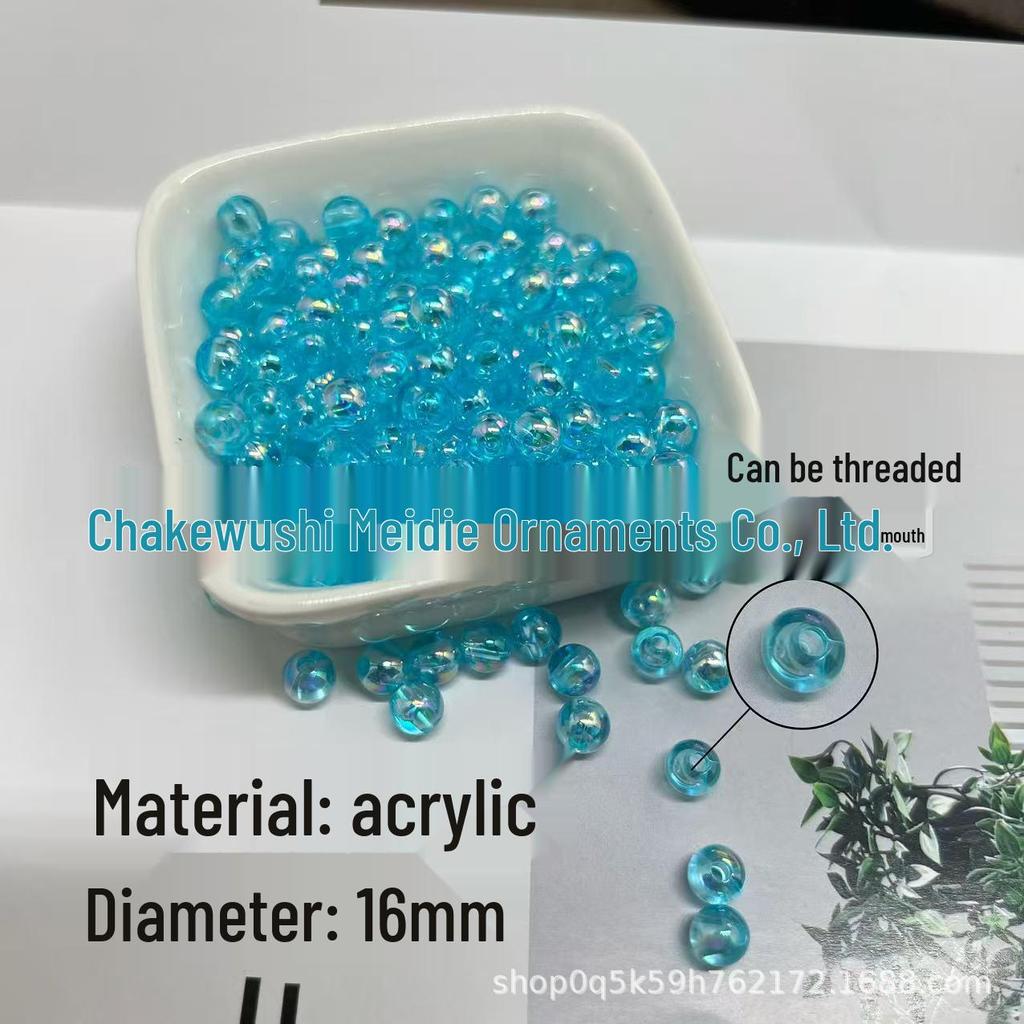 Round Acrylic Beads for DIY Jewelry: Hairpins, Bracelets, Necklaces & Flowers