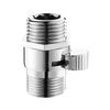 Adjustable Brass Shower Head Shut Off Reliable & Versatile Shower Head Water Flow Regulator Simple Installation Durable