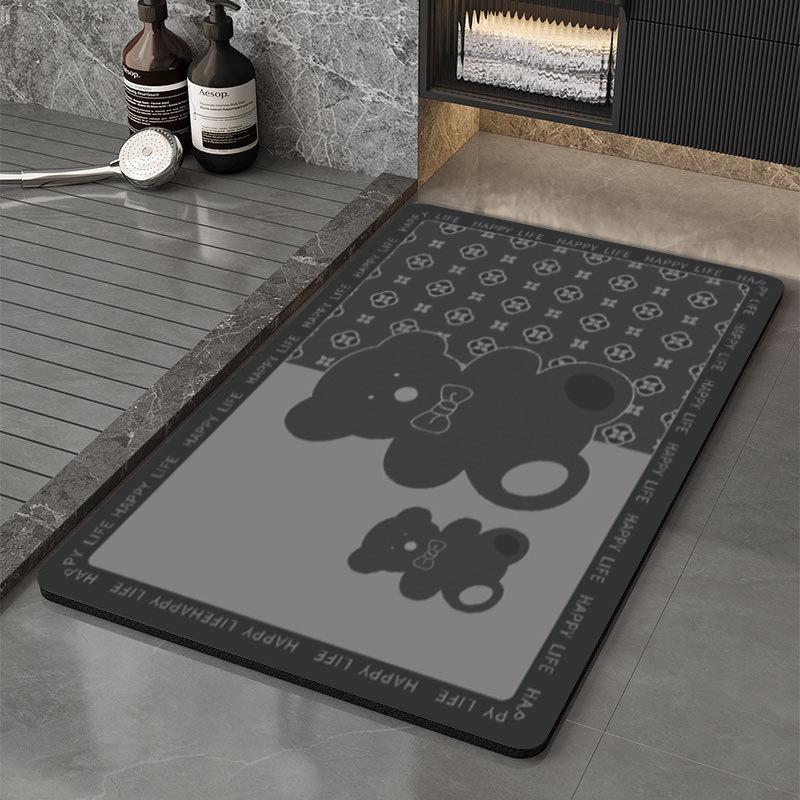 Waterproof Non Slip Floor Mat for Kitchen, Corridor, Laundry Room, Bathroom and Living Room